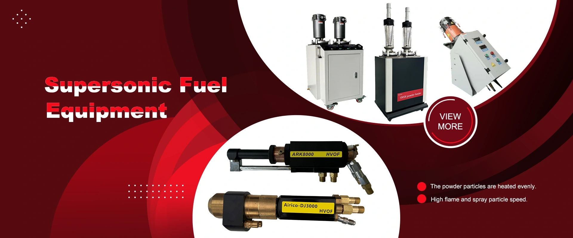 China Supersonic Spraying Equipment